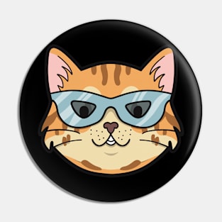 Cool Cat Pin