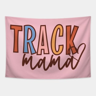 Track Mama | Track and Field Mother | Sports Mom Tapestry