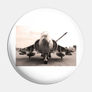 RAF Harrier aircraft Pin