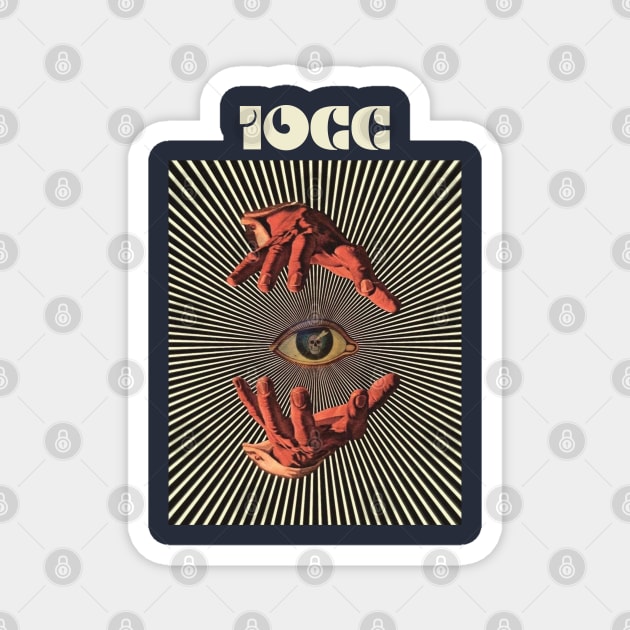 Hand Eyes 10cc Magnet by Kiho Jise