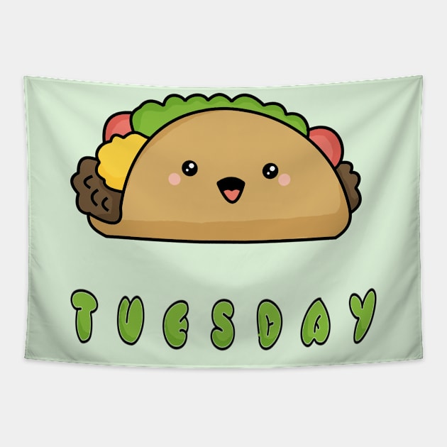 Taco Tuesday Tapestry by Tarryn.caldwell@gmx.com