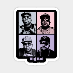 Big Boi Pop Art Magnet