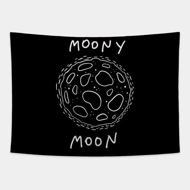 Moony Moon Tapestry by isstgeschichte