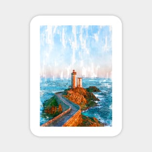 Lighthouse Brittany France - For Lighthouse Lovers Magnet