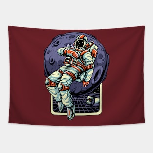 astronaut characters body Tapestry