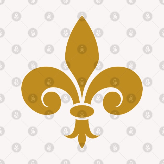 Fleur De Lis by  Colorful&Goldie