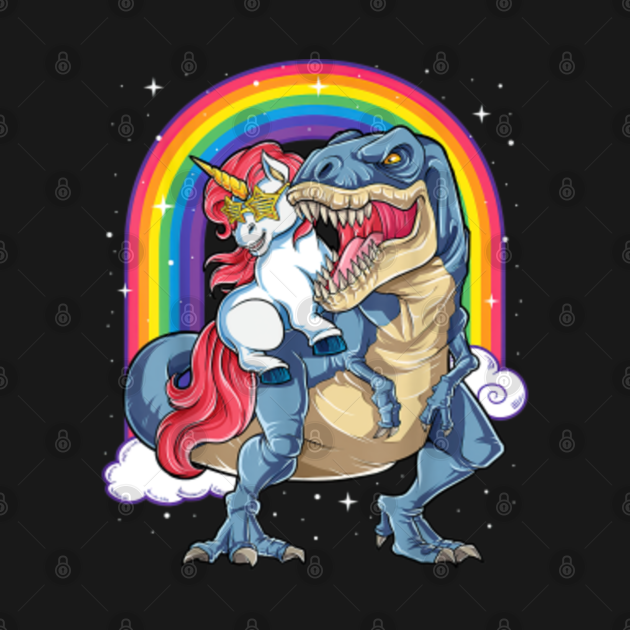 unicorn and dinosaur