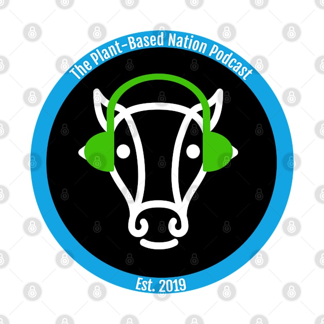 Plant-Based Nation Podcast standard logo by plantbasednation