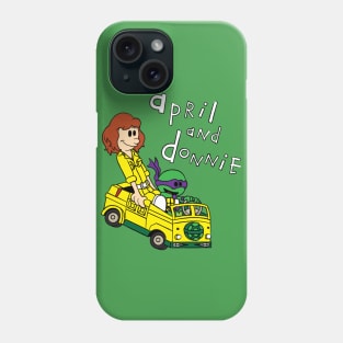 April & Donnie Phone Case