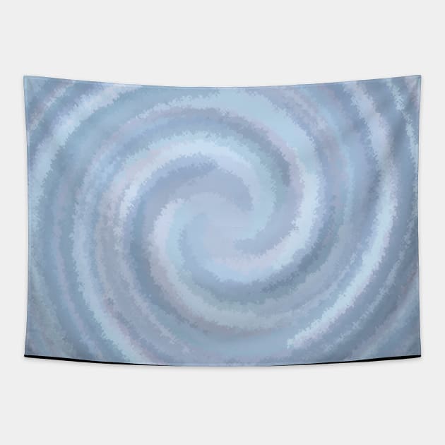 Circle of Cloudy Sky Tapestry by Peaceful Space AS