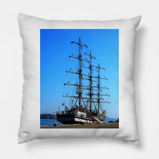 Frigate Pallada. Vladivostok Russia 2011 Pillow