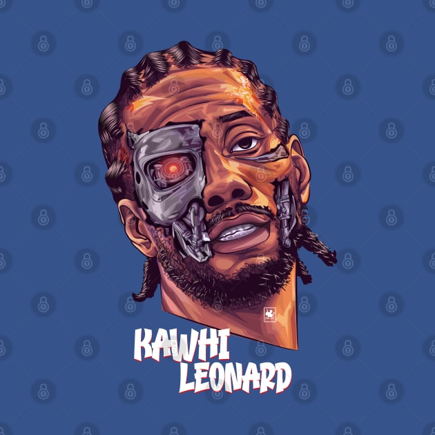 KAWHI LEONARD  art Design T-Shirt Hoodie Stickers by Carlart1 🎨