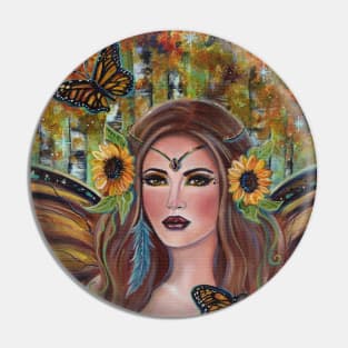 Autumn Fairy Queen By Renee Lavoie Pin