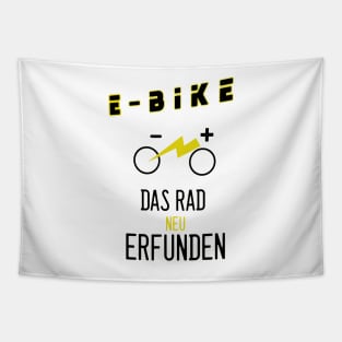 E-Bike Fahrrad Tapestry