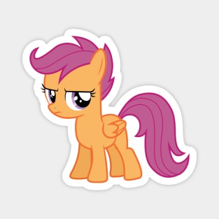 Displeased Scootaloo Magnet