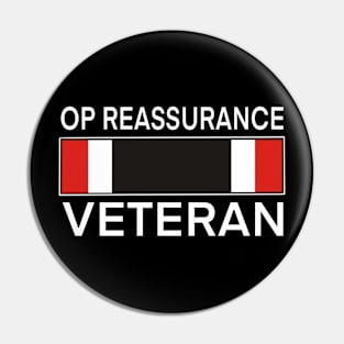 OP REASSURANCE VETERAN Pin