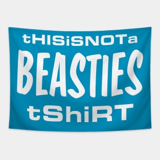 This is not a Beasties Shirt White Tapestry