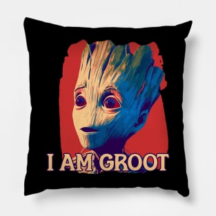 I am GROOT Pillow