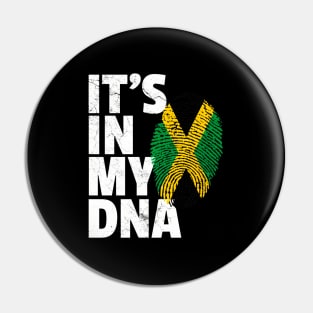 Jamaica Flag Jamaican Pride Dna Island Pin