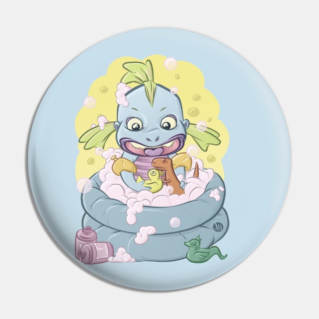 Monster Elementary - Gilda Pin by Broken Oar Comics