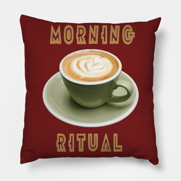 Coffee lover Pillow by volkvilla