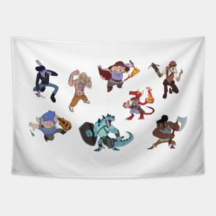 Cloak & Swagger Character Stickers Tapestry