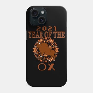 2021 year of the ox, chinese new year Phone Case