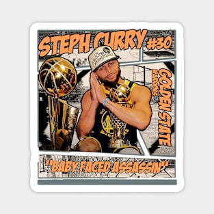 Steph Curry \\\ Retro Classic Comics Magnet