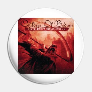 Children Of Bodom Hate Crew Deathroll Pin