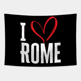 I Love Rome Tapestry