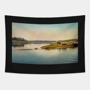 The River Nile Flowing Through Egypt Tapestry