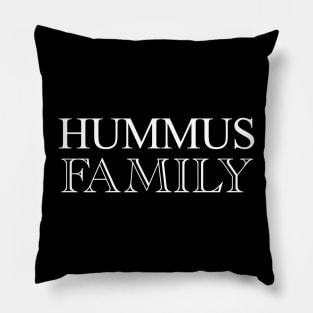 Hummus Family Pillow