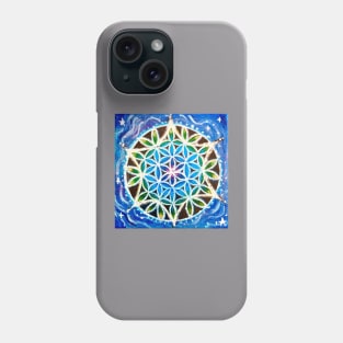 Flower of Life Mandala Phone Case