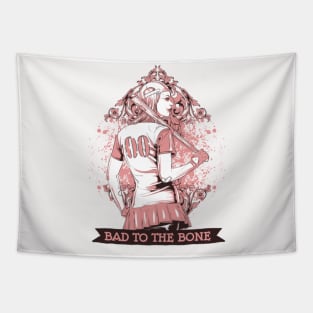 Bad to the Bone Tapestry