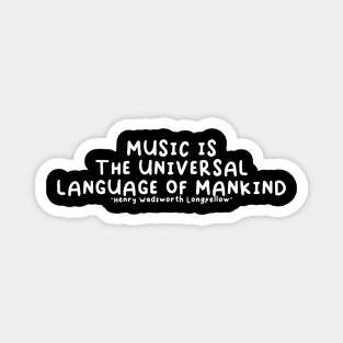 Music is Universal Language Magnet