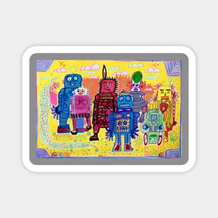 Save The Robots Magnet