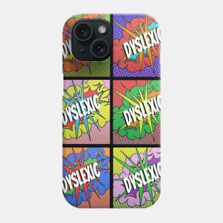 Pop Art Dyslexia Phone Case