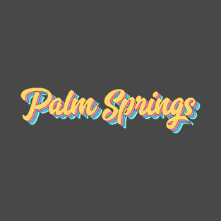 Palm Springs Retro Script T-Shirt