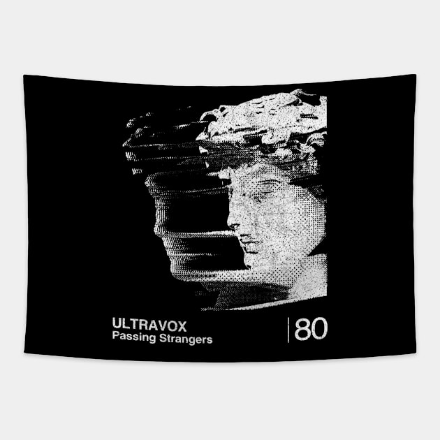 Passing Strangers / Minimalist Graphic Artwork Design Tapestry by saudade