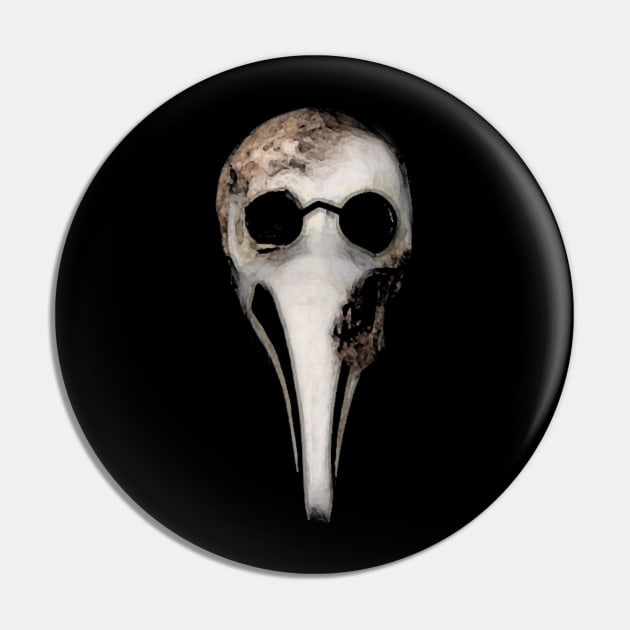 Skull Plague doctor Pin by MrDelta