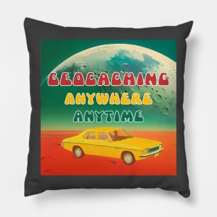 Geocaching :Anywhere,Anytime Pillow