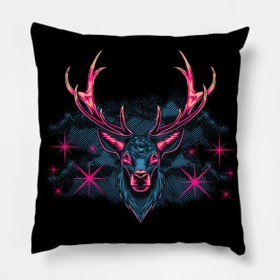 Deer Spirit Animal Pillow