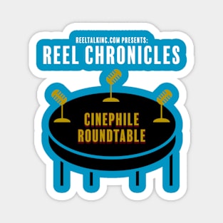 Cinephile Roundtable Transparent Magnet