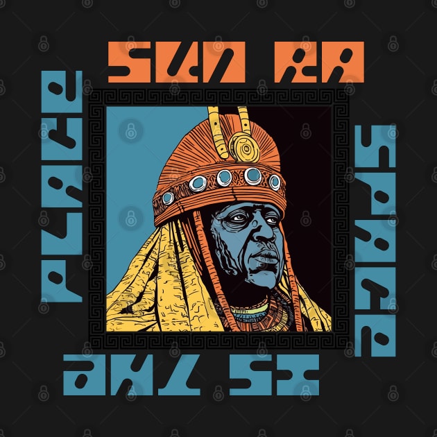 -- SUN RA -- Original Psychedelic Design by DankFutura