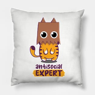 Antisocial EXPERT Pillow