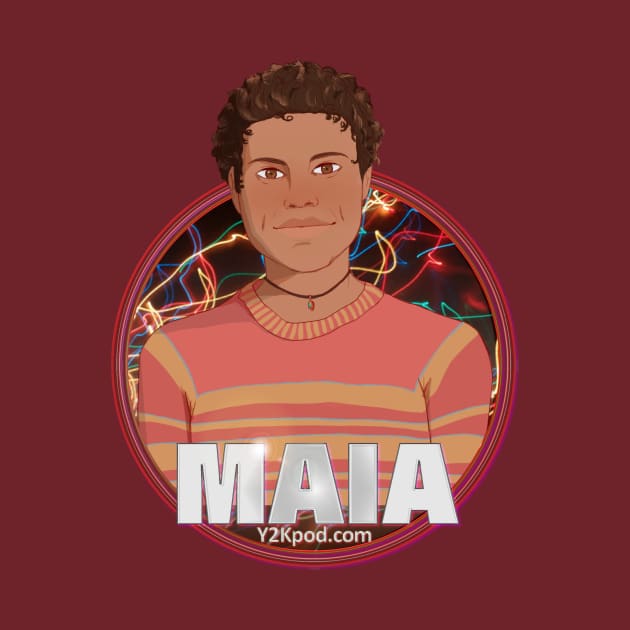 Y2K Audio Drama Podcast Character Design - Maia by y2kpod