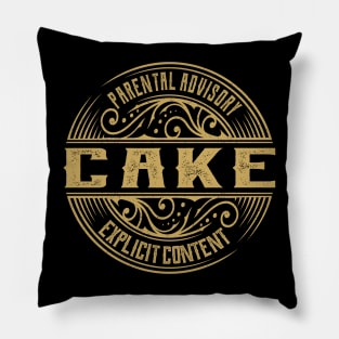 Cake Vintage Ornament Pillow