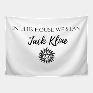 in this house we stan Jack Kline Tapestry