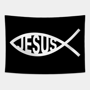 Jesus Fish Tapestry