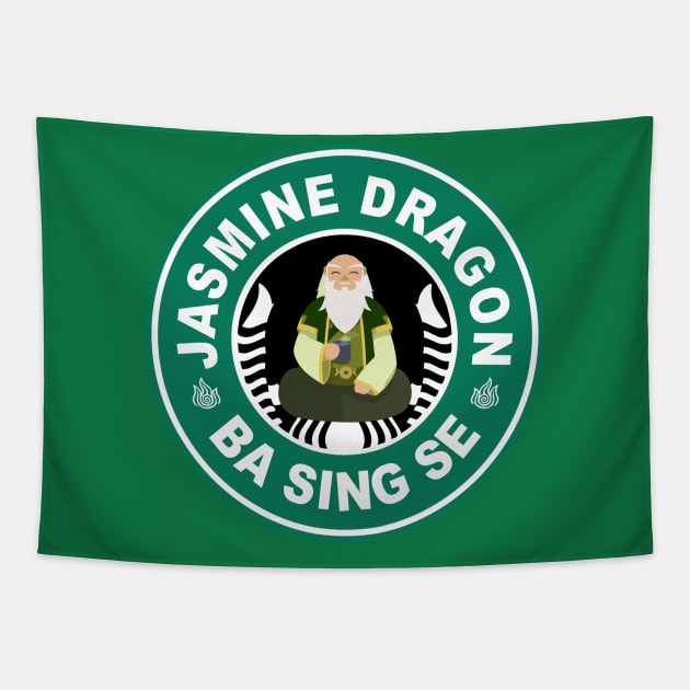 The Jasmine Dragon Uncle Iroh Avatar Tapestry by Badganks